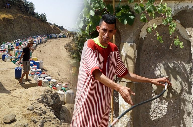 “مالقينا مانشربو”.. ساكنة دوار “غرس علي” بتاونات تناشد الملك التدخل لحل أزمة العطش