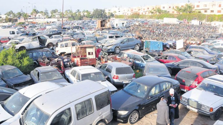 البيضاء تتخلص من “خردة الحديد”.. حملة ضخمة لتطهير المحاجز وتحويلها لمتنفسات خضراء